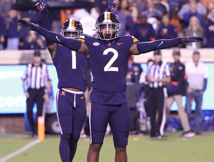 De'Vante Cross, Virginia Cavaliers football